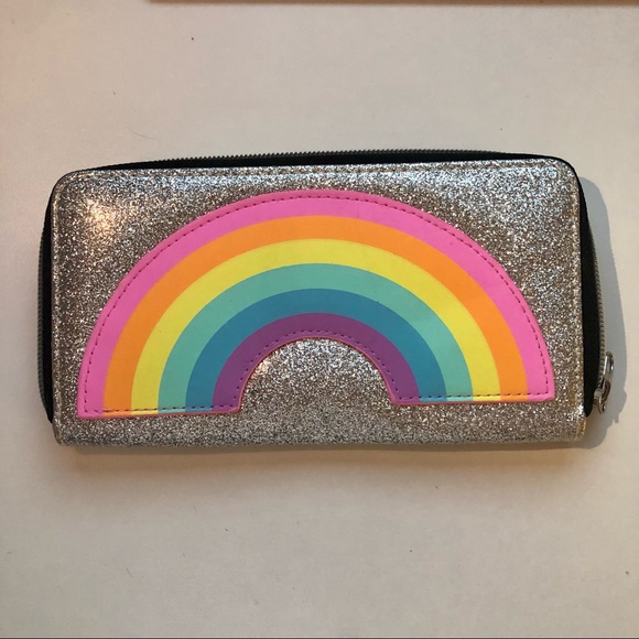 Glitter & Rainbow wallet - Picture 1 of 10